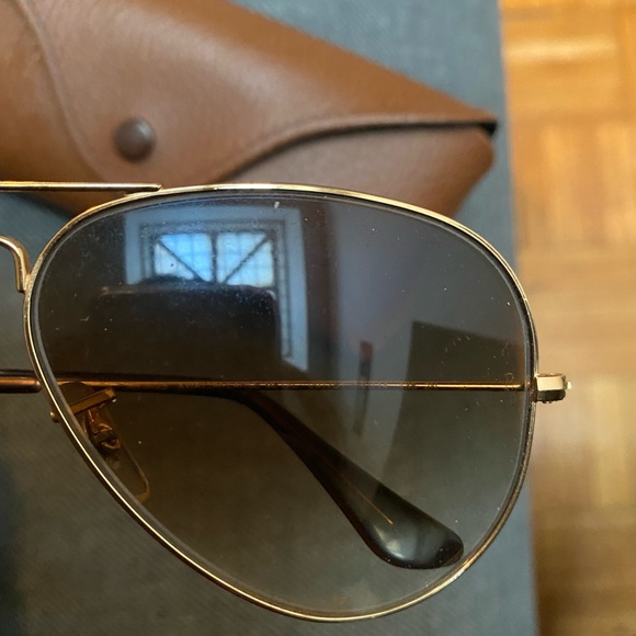 Brown gradient Ray-Ban aviators - Picture 4 of 4